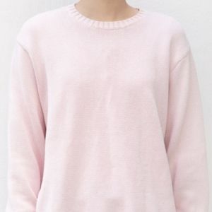 Brandy Melville/John Galt Pink Brianna Knit Sweater One Size GUC